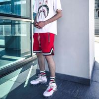 Męskie wygodne szorty hiphopowy sweter męskie siłownie krótkie spodnie do ćwiczeń biegaczy odzież sportowa dna kulturystyka męskie szorty 5